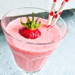 かわいいスムージーの盛り付け方法とアイデア